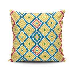 Aberto Design Funda de Cojín NKLF-214 Multicolor 43 x 43 cm